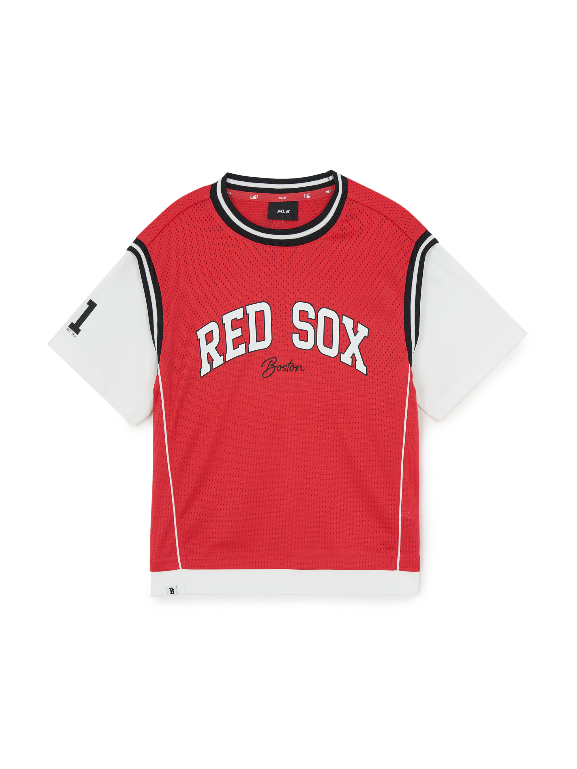 SPORTIVE VARSITY LAYERED T-SHIRT
