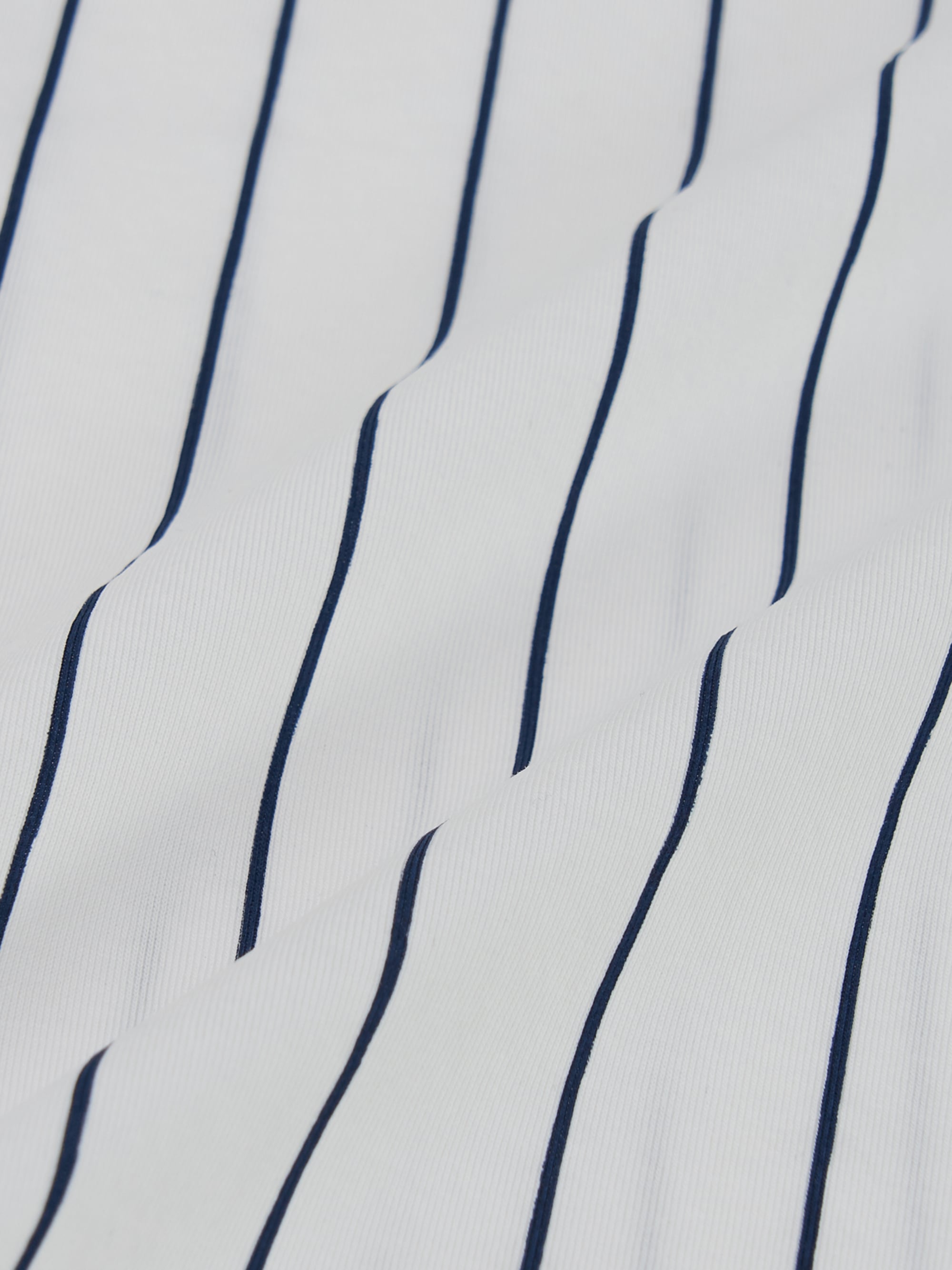 STREET BASIC STRIPED DENIM T-SHIRT SET