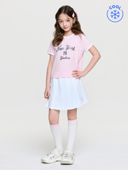 Sportive Athleisure Linger T-shirt Set (Girl's)