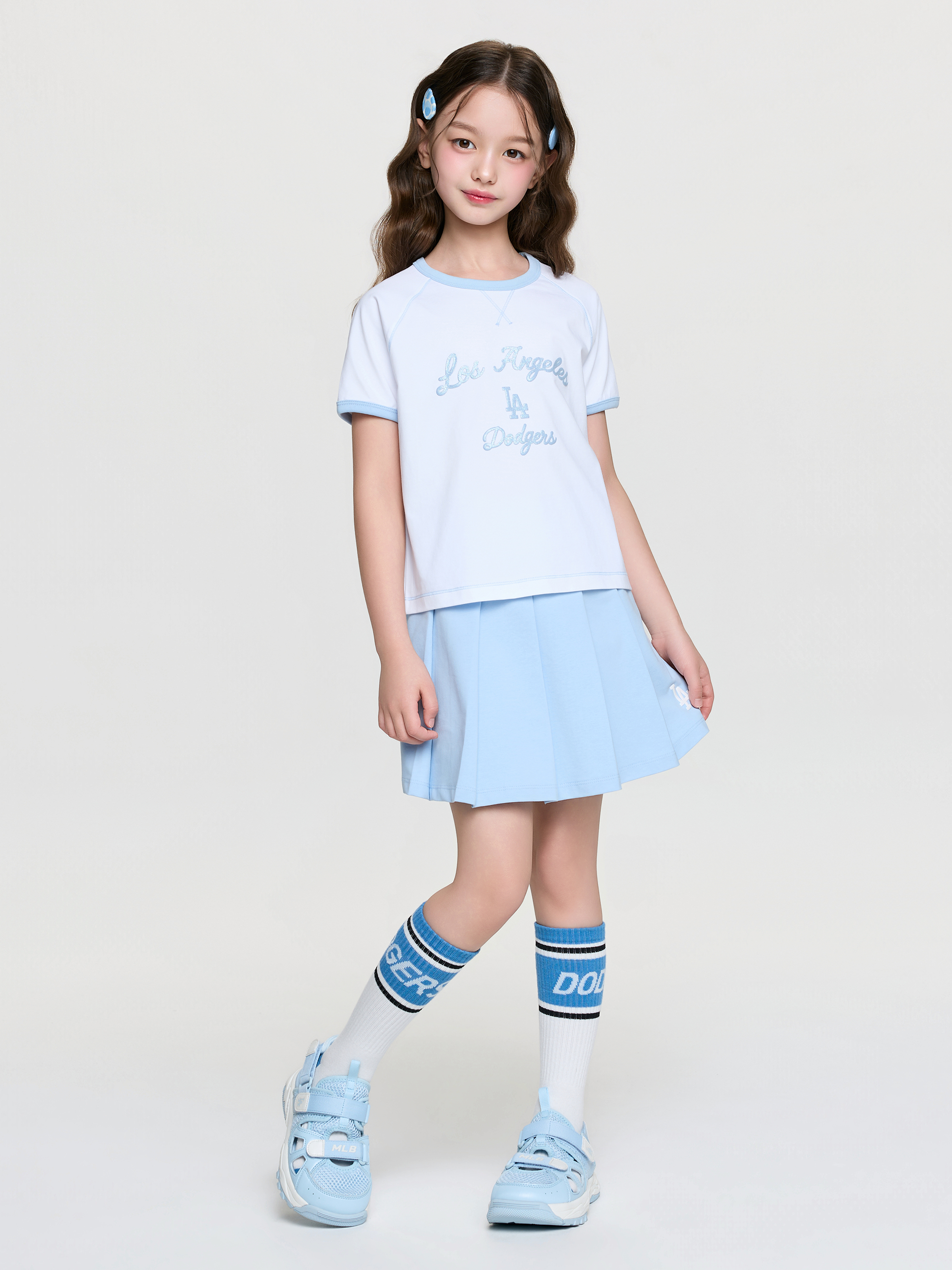 Sportive Athleisure Linger T-shirt Set (Girl's)