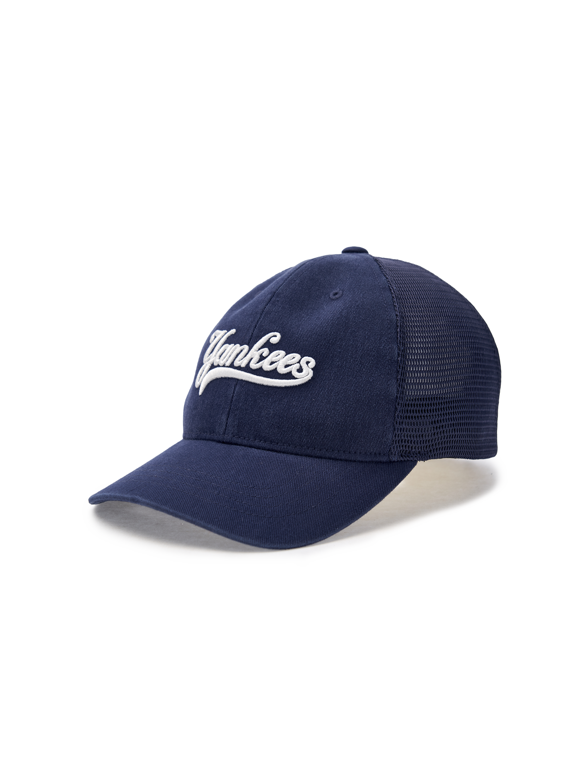 Vintage Pigment Cursive Mesh Ballcap