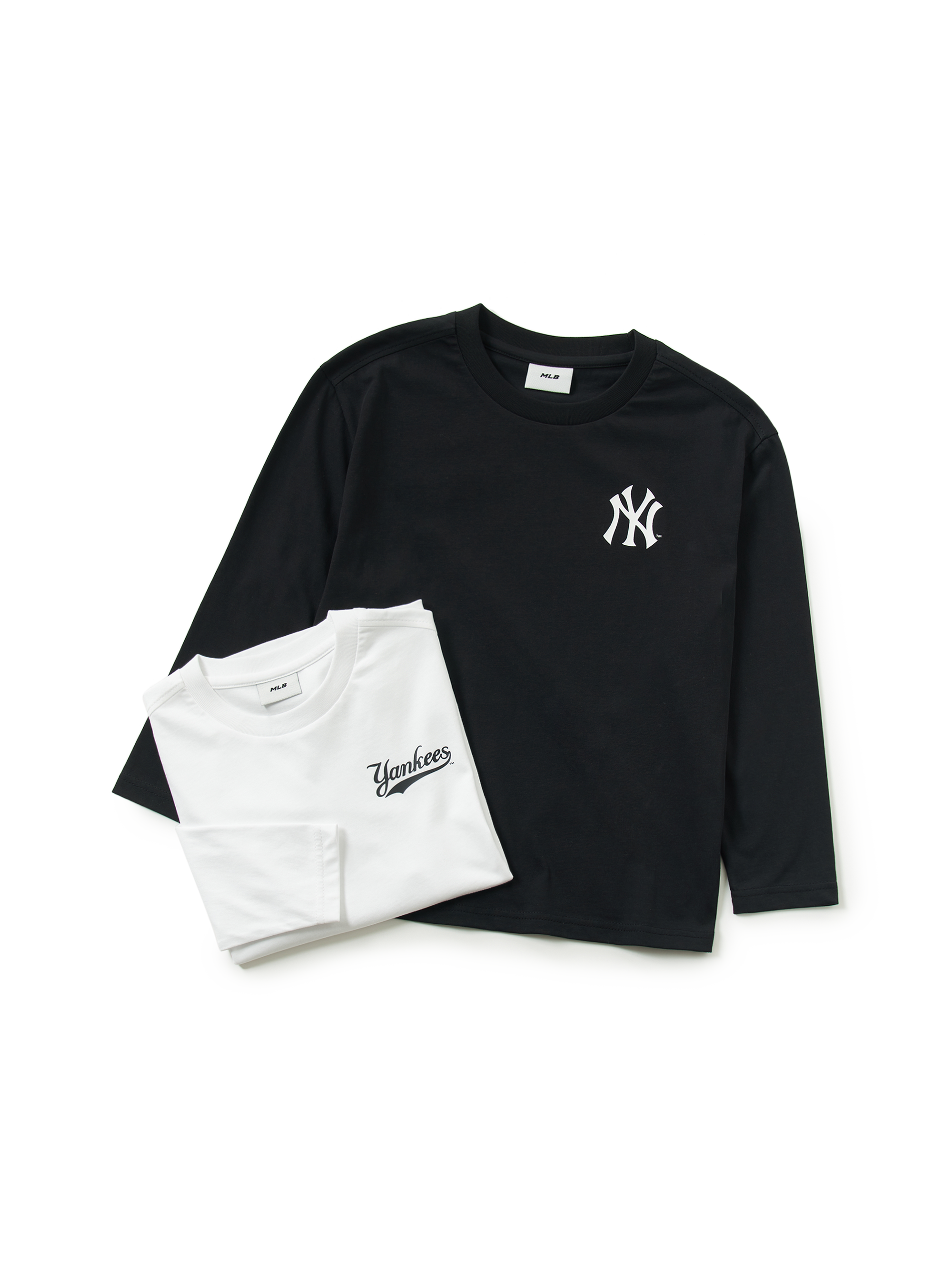 Basic Long Sleeve T-shirt (2 Pack)