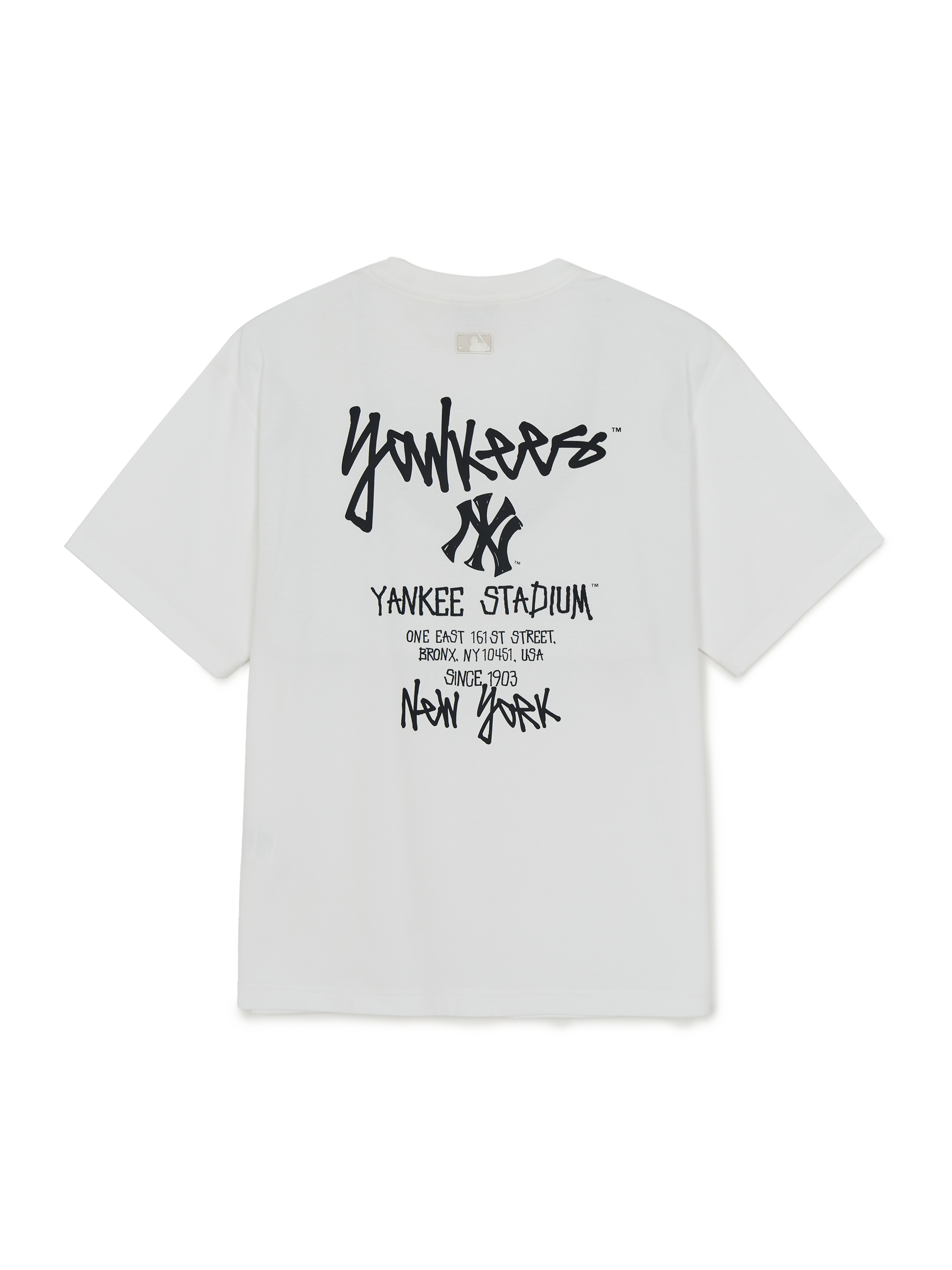 Basic Street Back Lettering Over Fit T-shirt