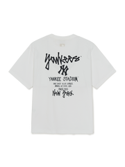 Basic Street Back Lettering Over Fit T-shirt