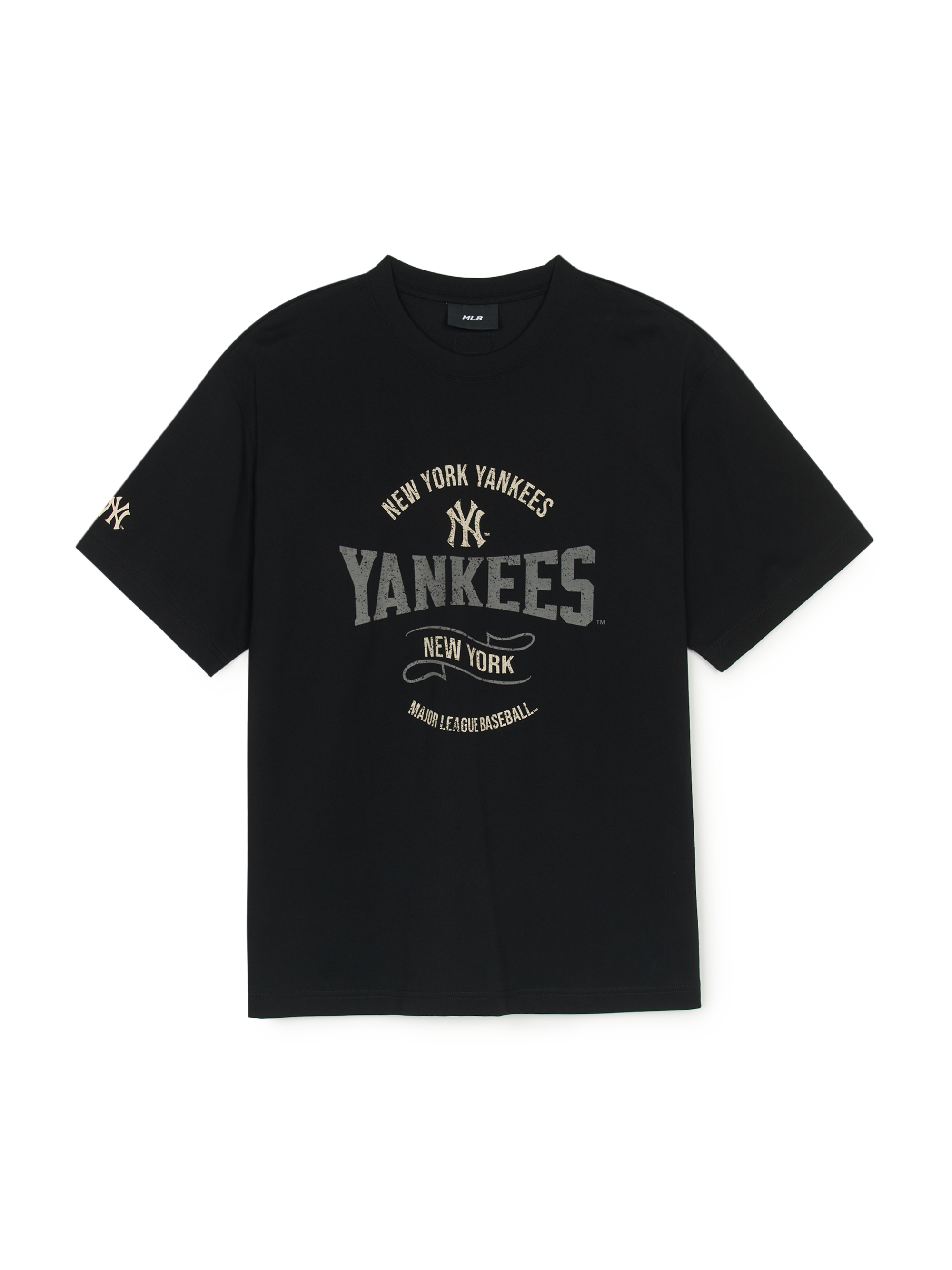 Varsity Vintage Color Graphic Over Fit T-shirt