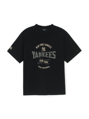Varsity Vintage Color Graphic Over Fit T-shirt
