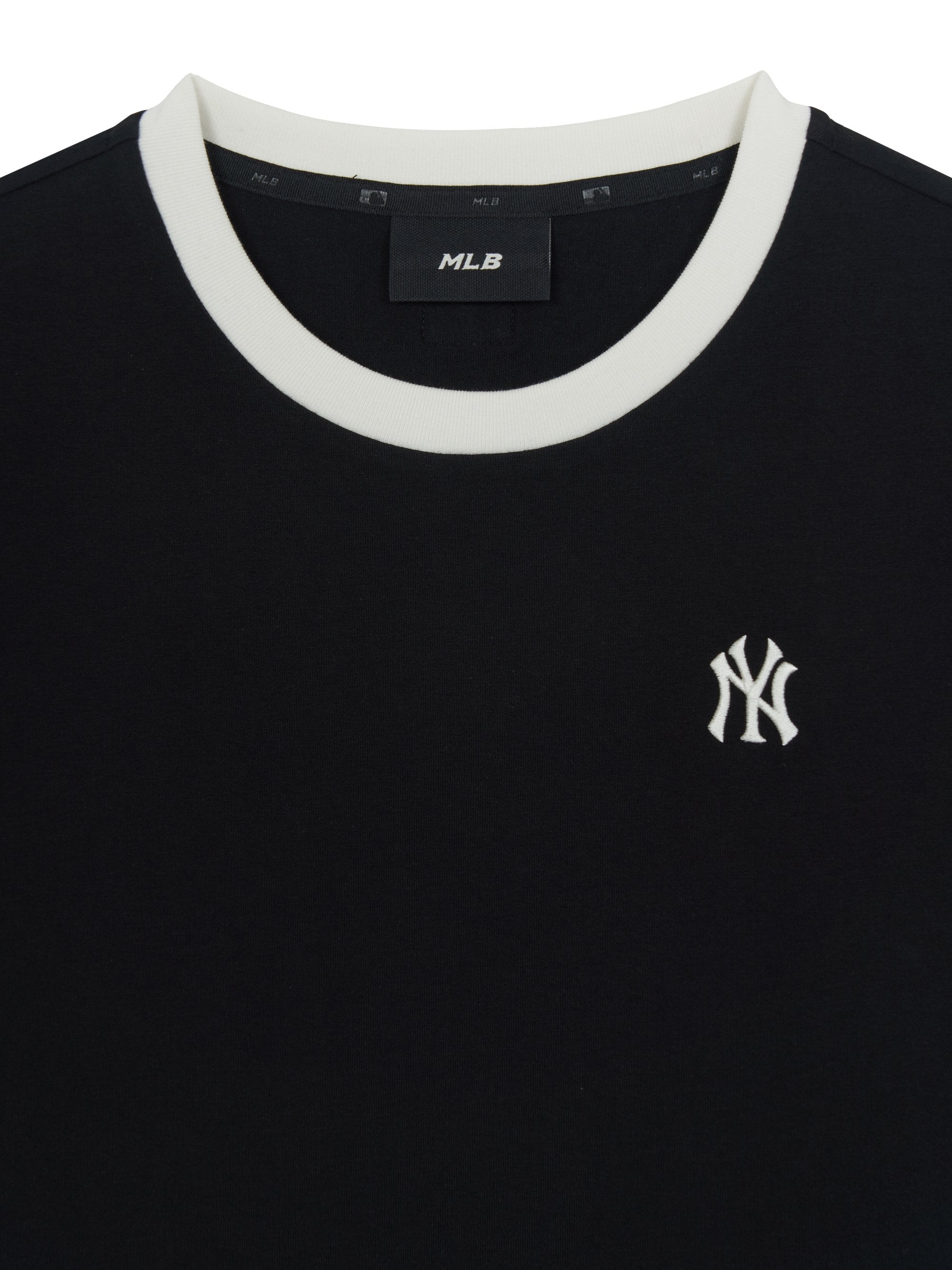 Women's Basic Small Logo Ringer T-Shirts