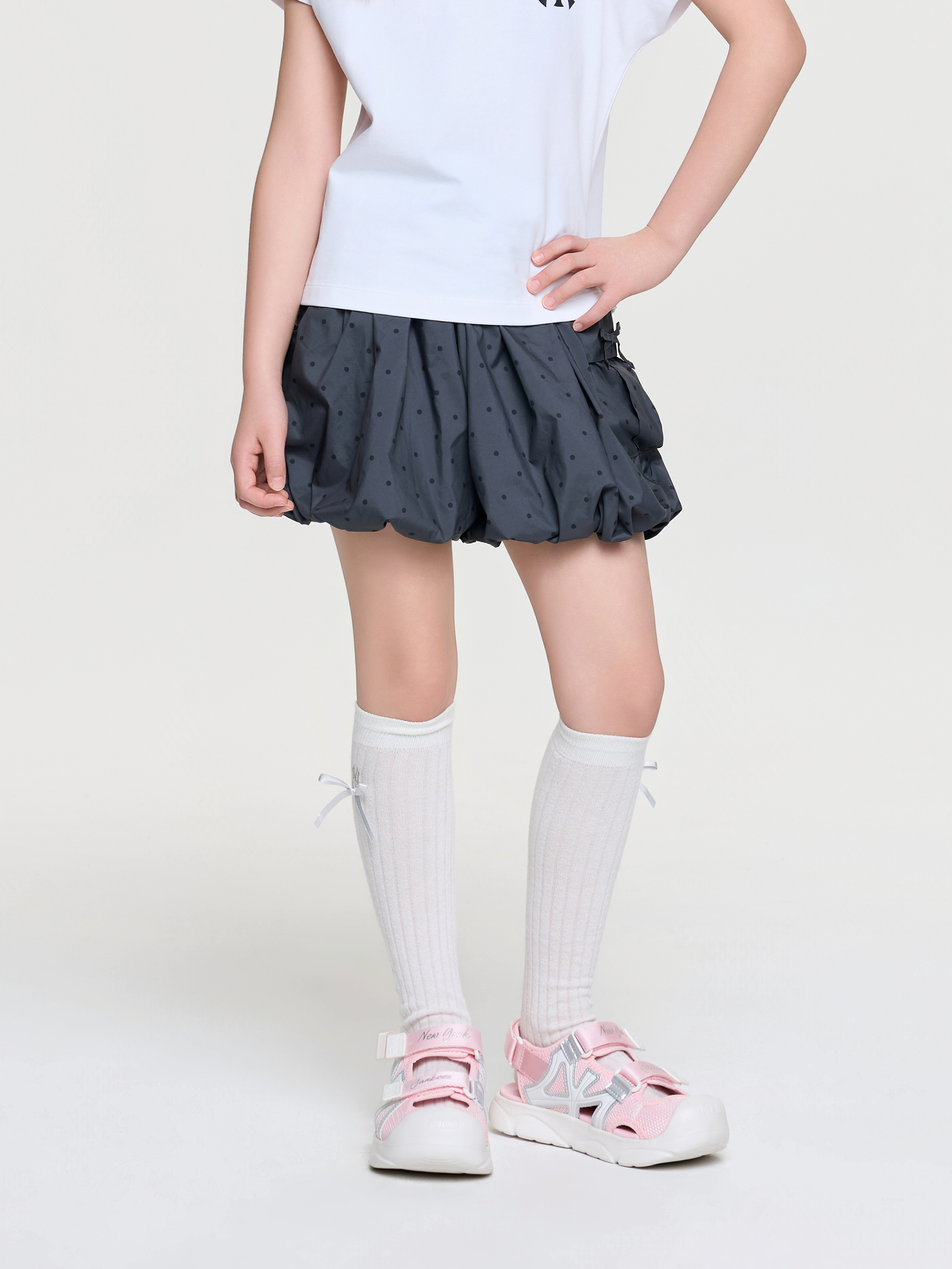 CAPSULE Street Girl's Dot Balloon Fit Shorts