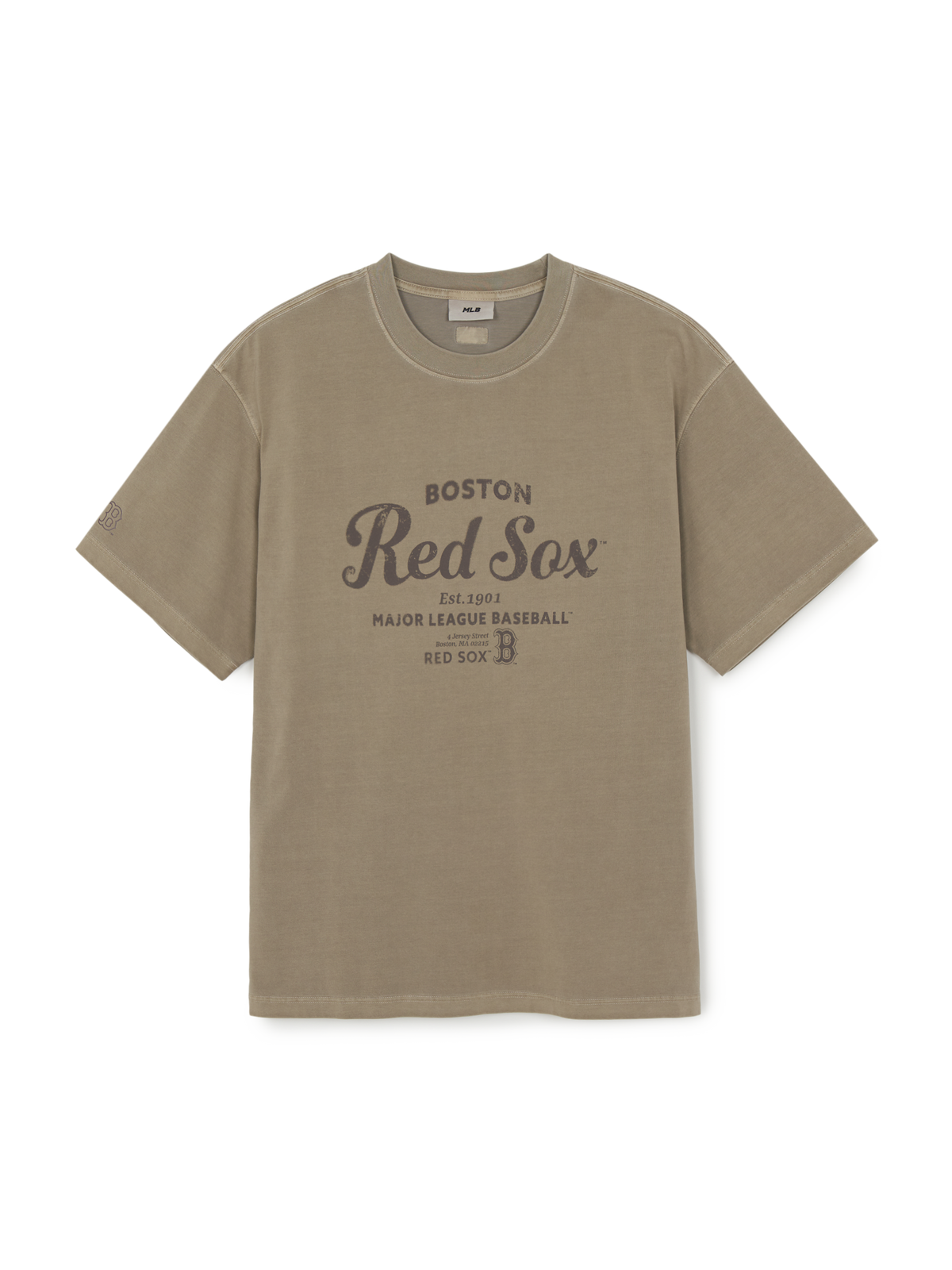Vintage Washing Letter Graphic T-shirt
