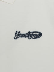 Varsity Small Cursive Over Fit Polo T-Shirts
