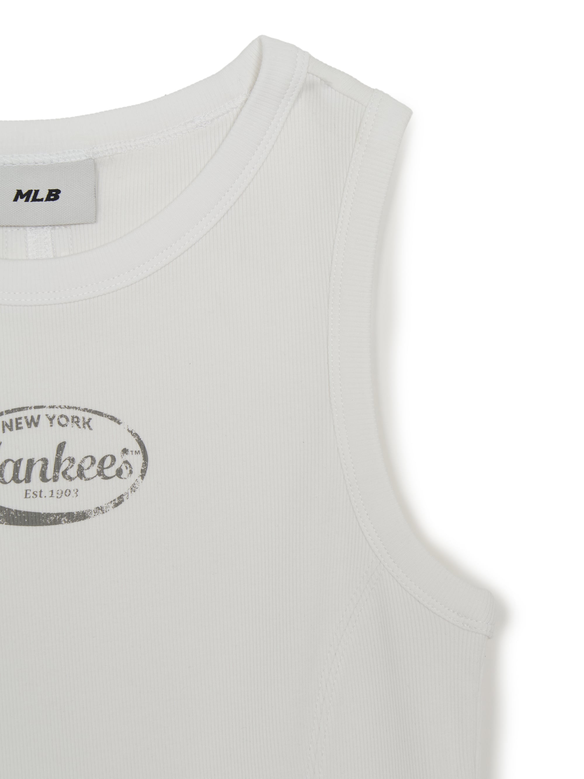Women's Vintage Slim Ribbed Sleeveless T-Shirts
