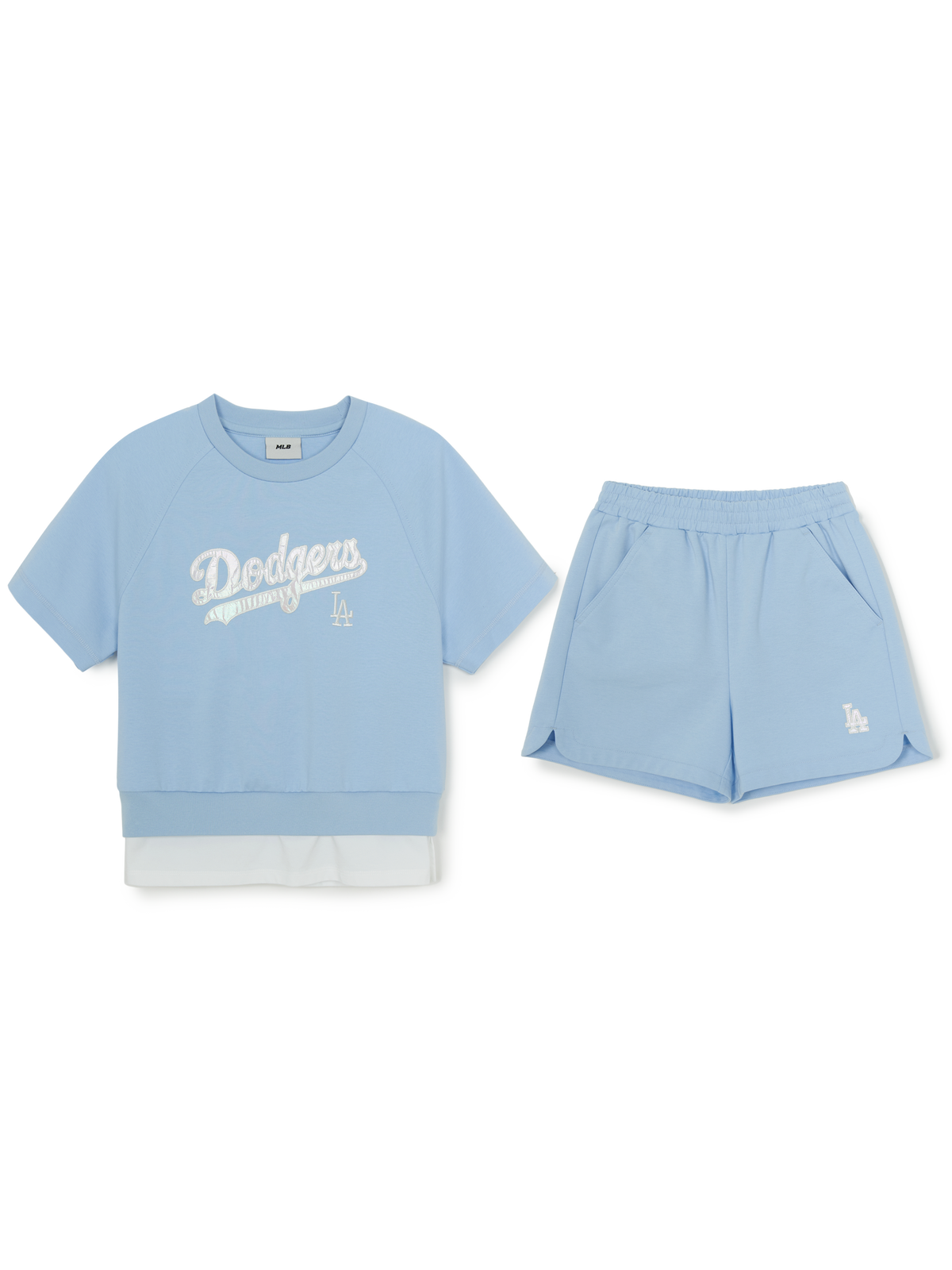 Street Basic Layered T-shirt Set (Girl's)