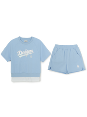 Street Basic Layered T-shirt Set (Girl's)