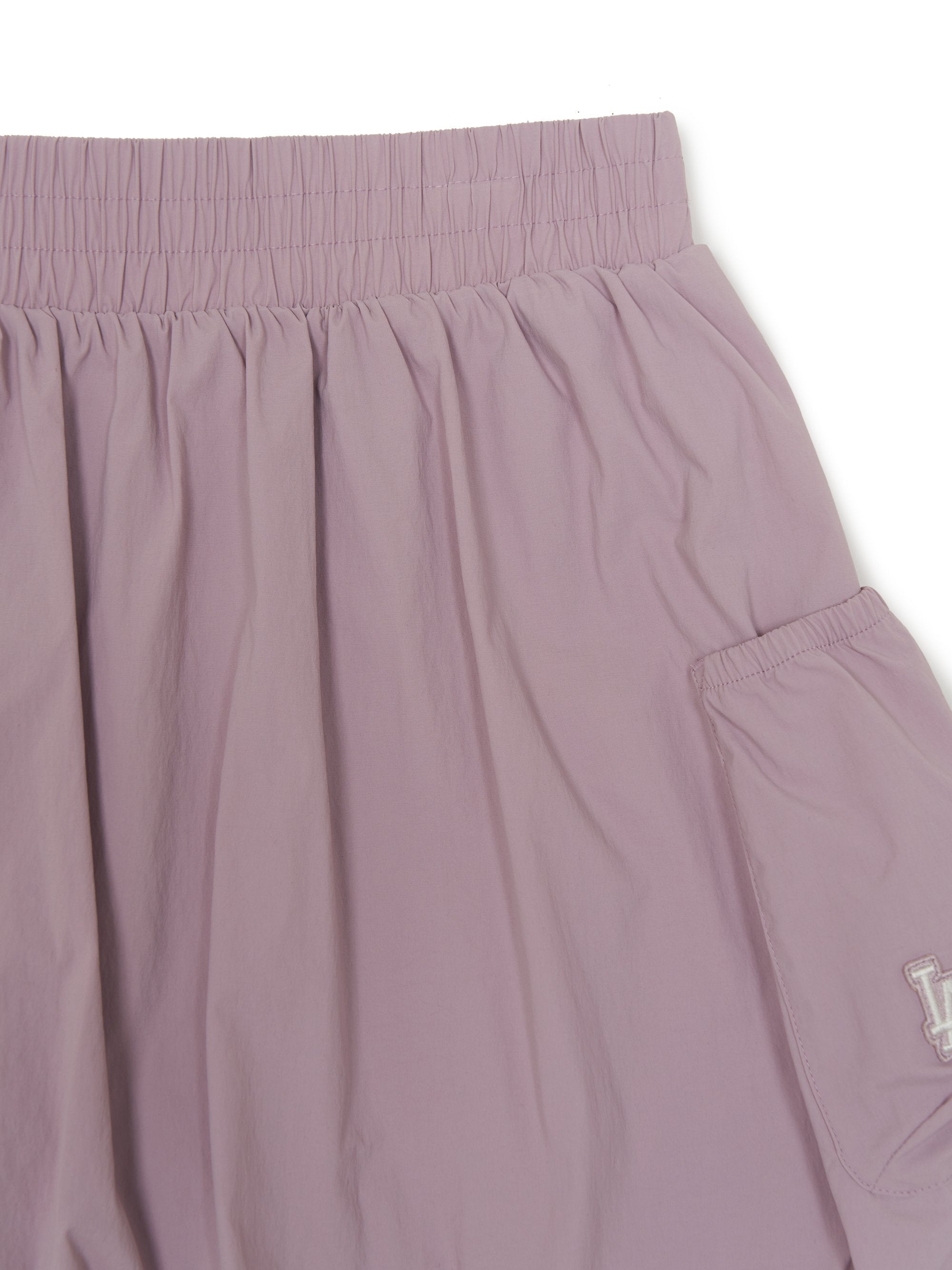 Women's Light Weight Cotton Touch Balloon Cargo Mini Skirt