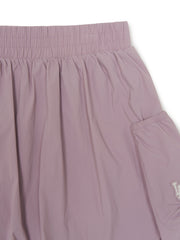 Women's Light Weight Cotton Touch Balloon Cargo Mini Skirt