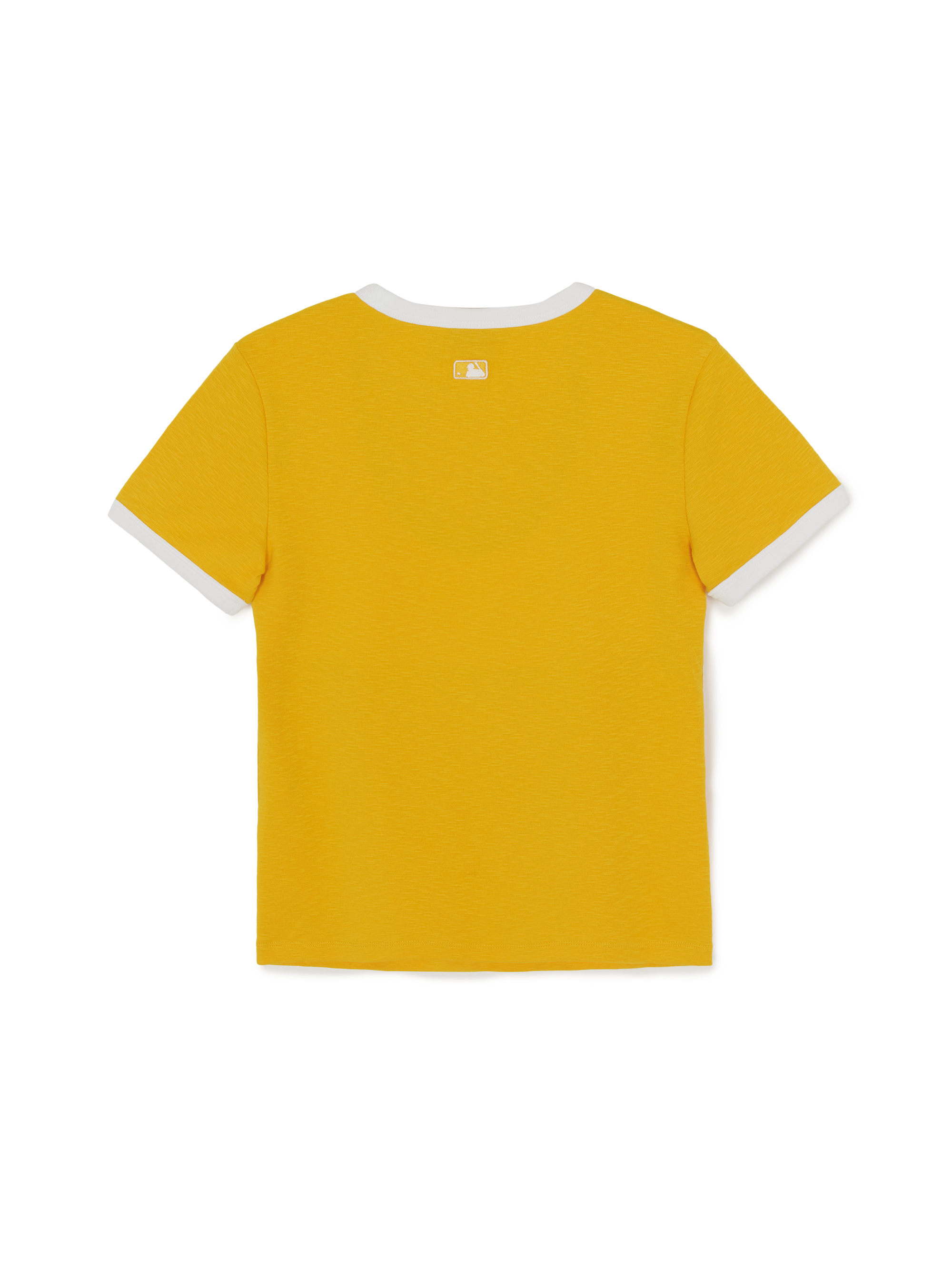 Women's Varsity Lettering Slim Slub Ringer T-shirts