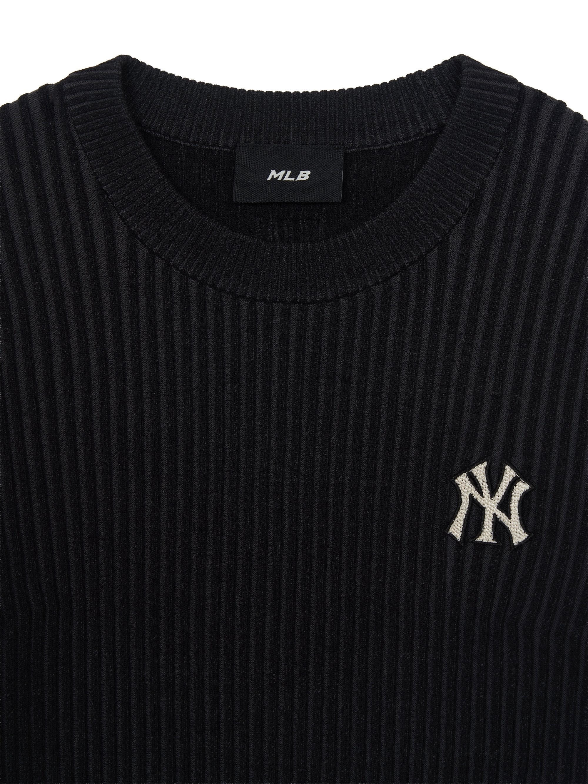 Women's Basic Street Ribbed Short Sleeve Knit Pullover