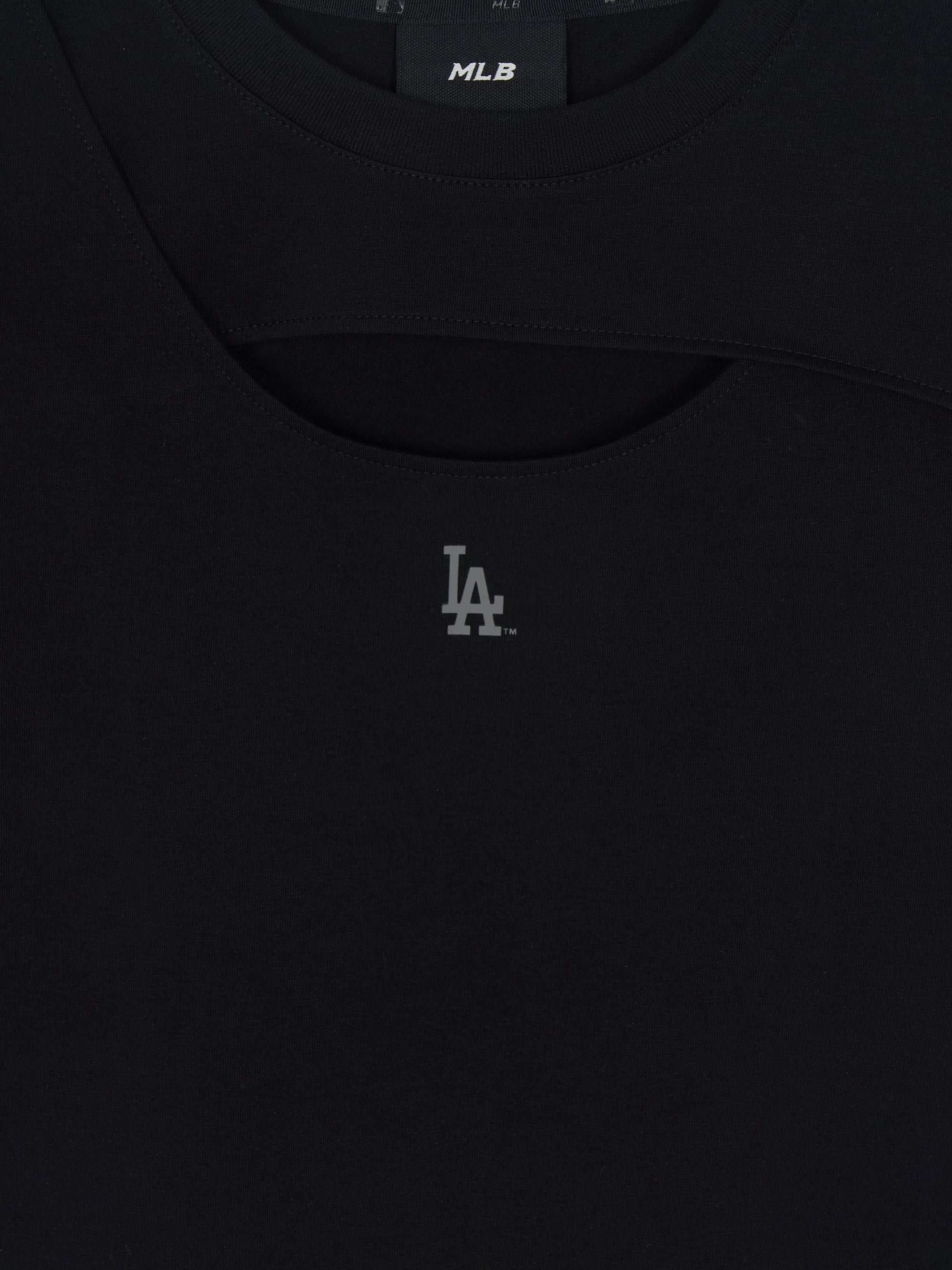 Women's Cut Out Detail Slim Semi Crop T-Shirts