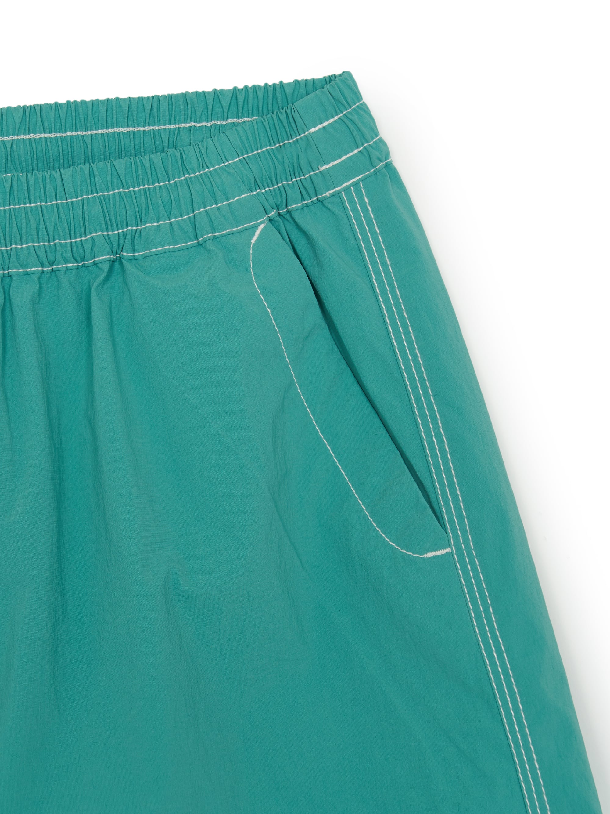 SPORTIVE SMALL LOGO NYLON SHORTS