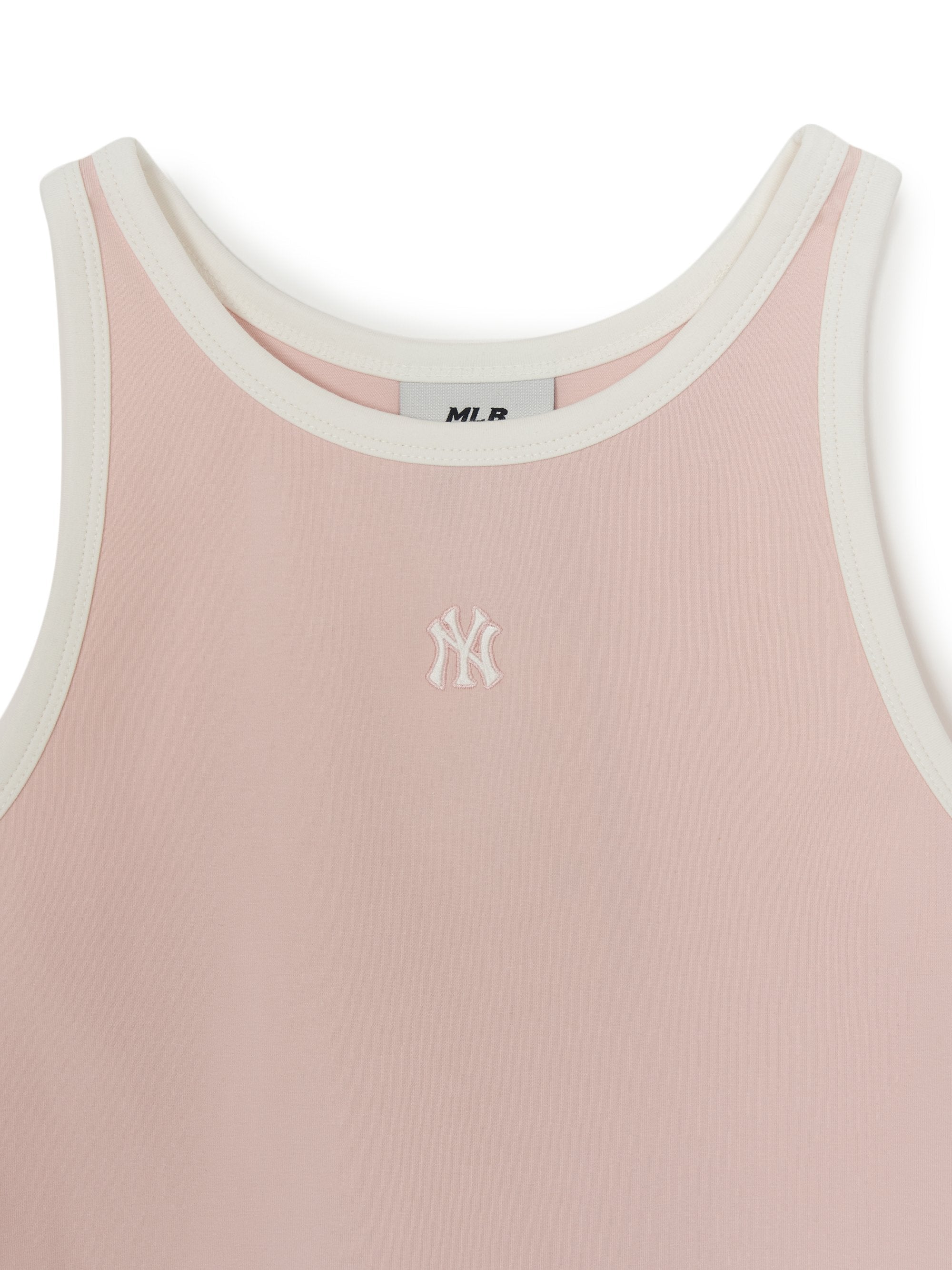 Women's Basic Ringer Crop Sleeveless T-shirt
