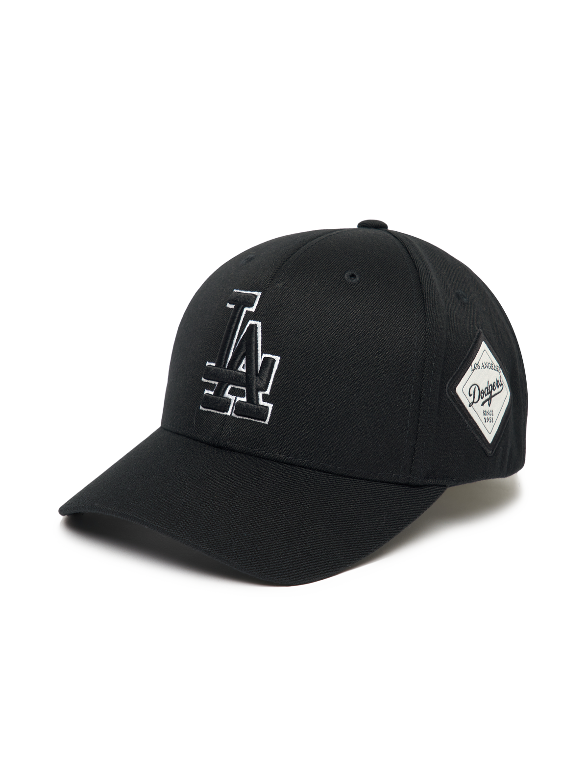 Diamond Stamp Structured Ball Cap
