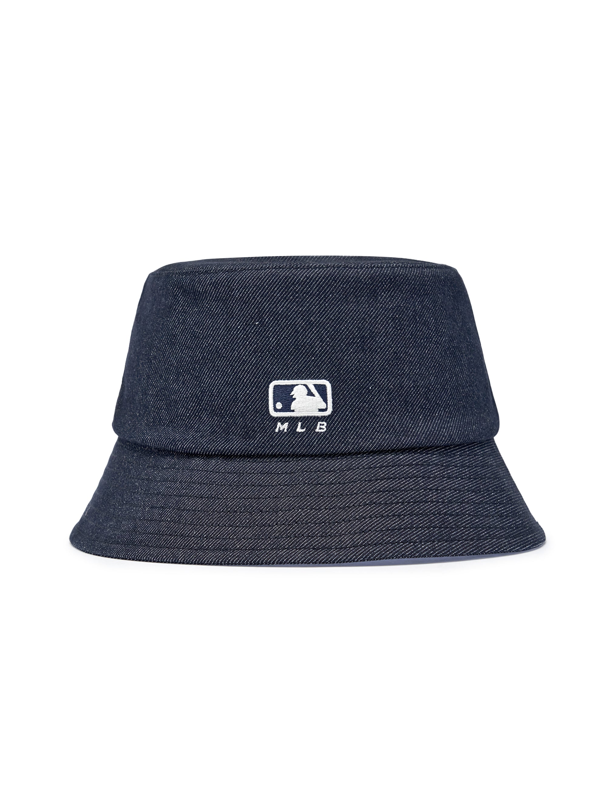 Vintage Denim Curve Logo Bucket Hat