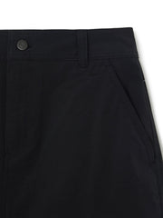 Women's Vintage Washing Cotton Strap Cargo Long Skirt