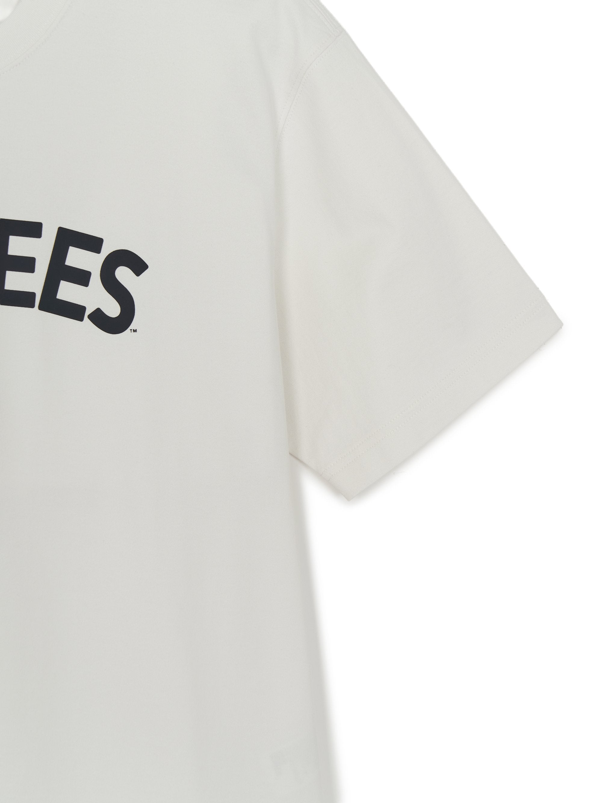Lettering Logo Point Semi Over-Fit T-shirts