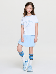 Sportive Athleisure Linger T-shirt Set (Girl's)