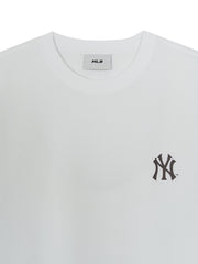 BASIC SMALL LOGO SEMI OVER-FIT T-shirt