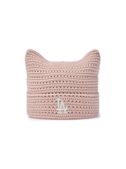 Summer Crochet Meowing Beanie
