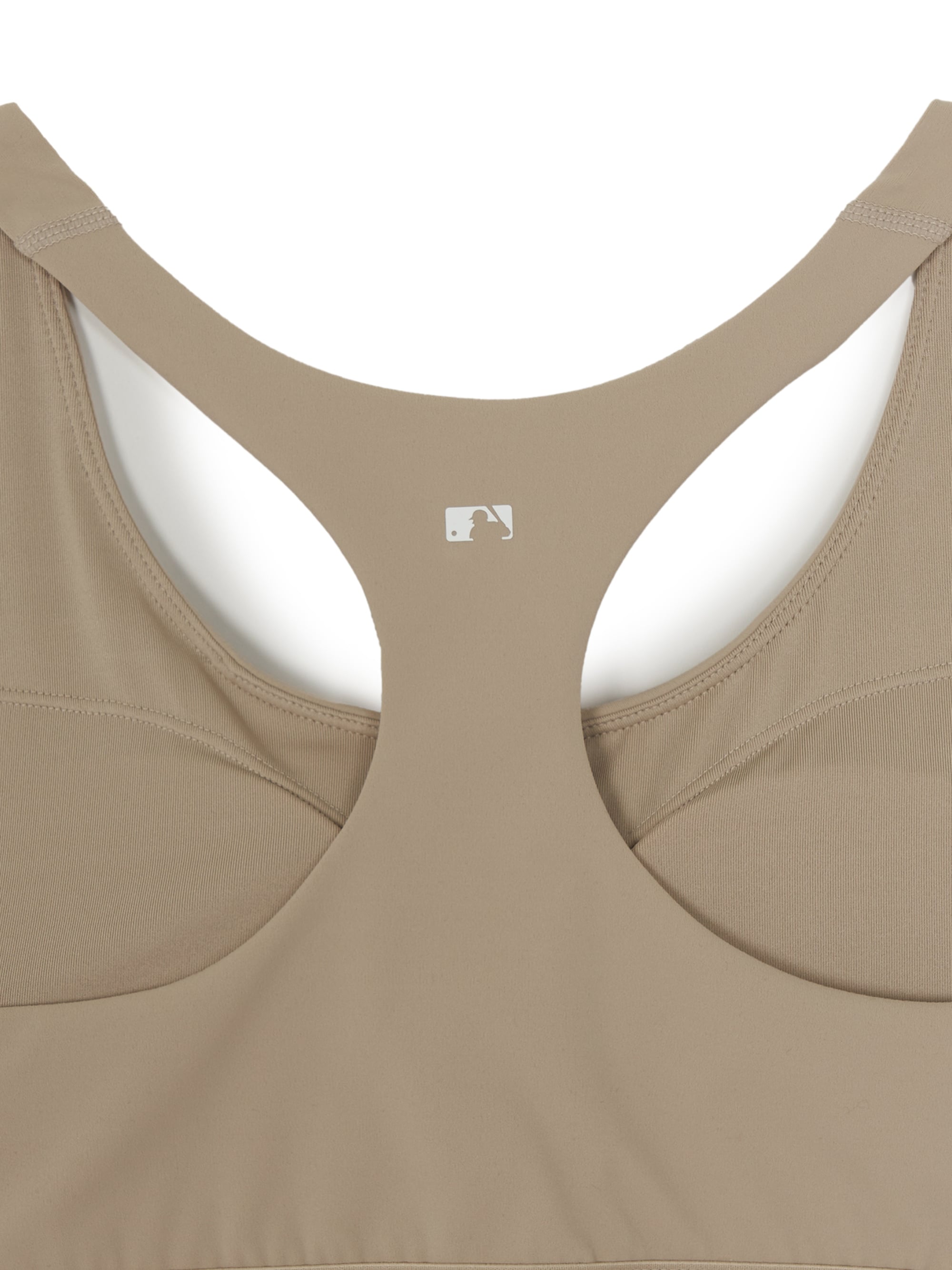 Women's Basic Band Logo Point Crop Top