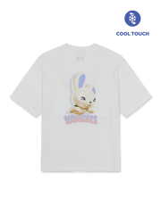 Bunny Back Graphic Over Fit T-shirt
