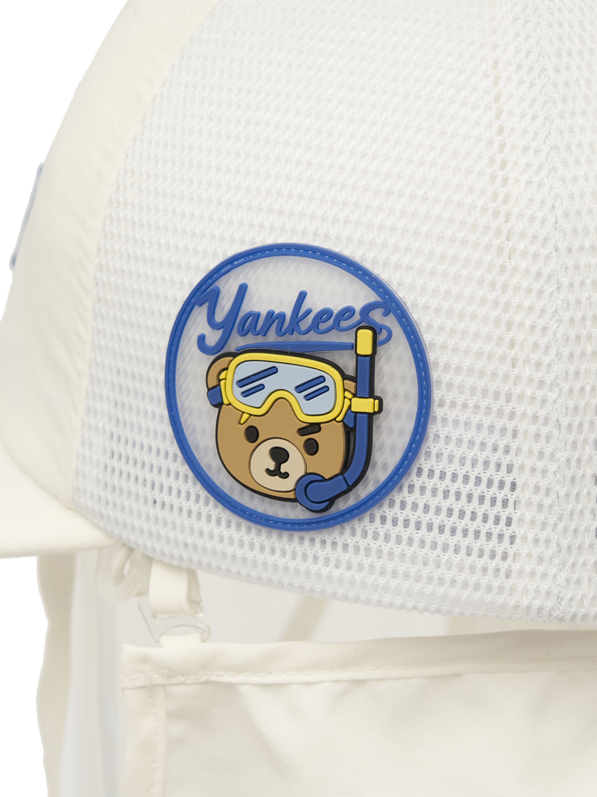 Mega Bear Friends Neck Flap Mesh Cap