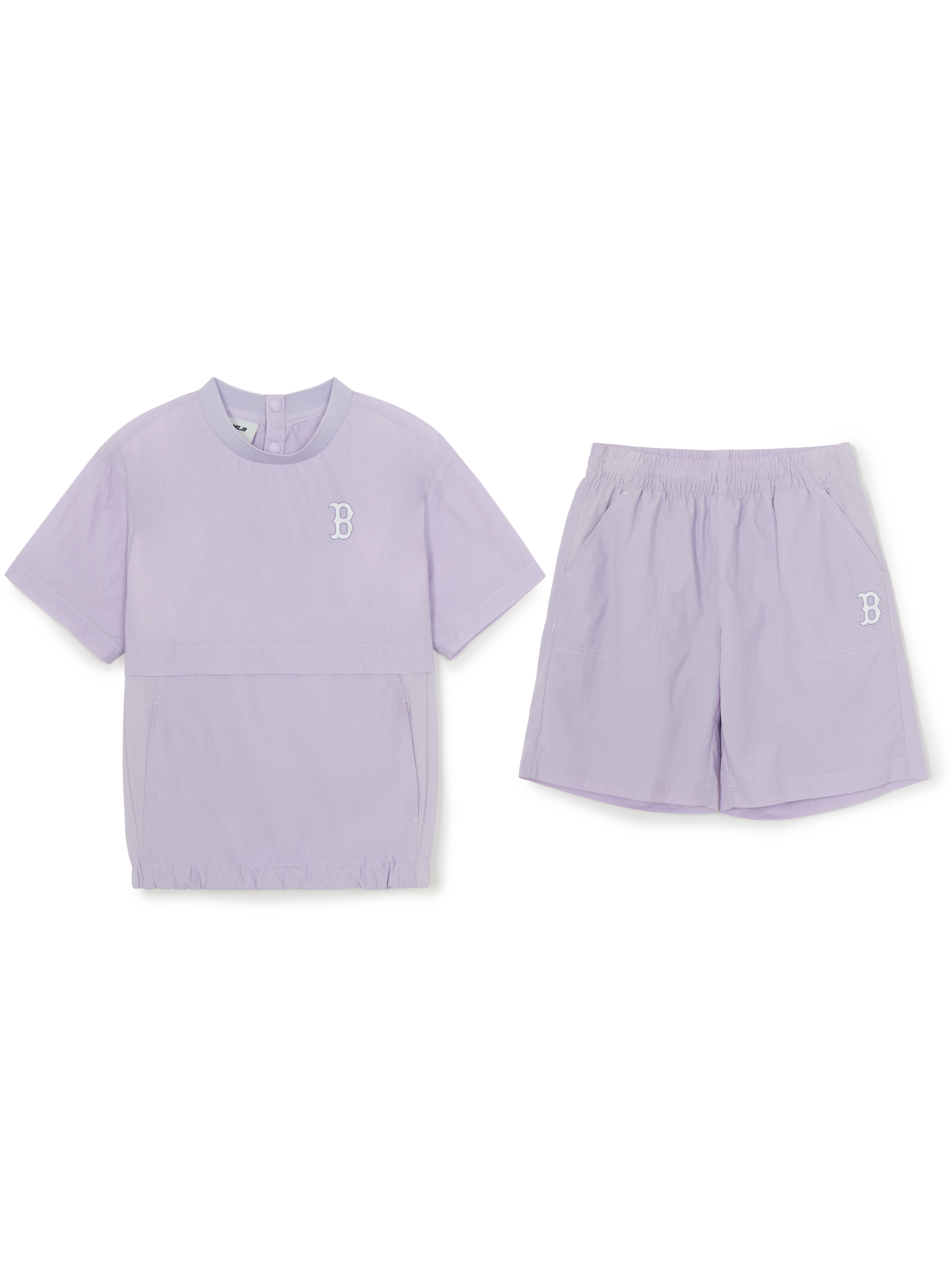 OUTDOOR BASIC WOVEN T-SHIRT SET