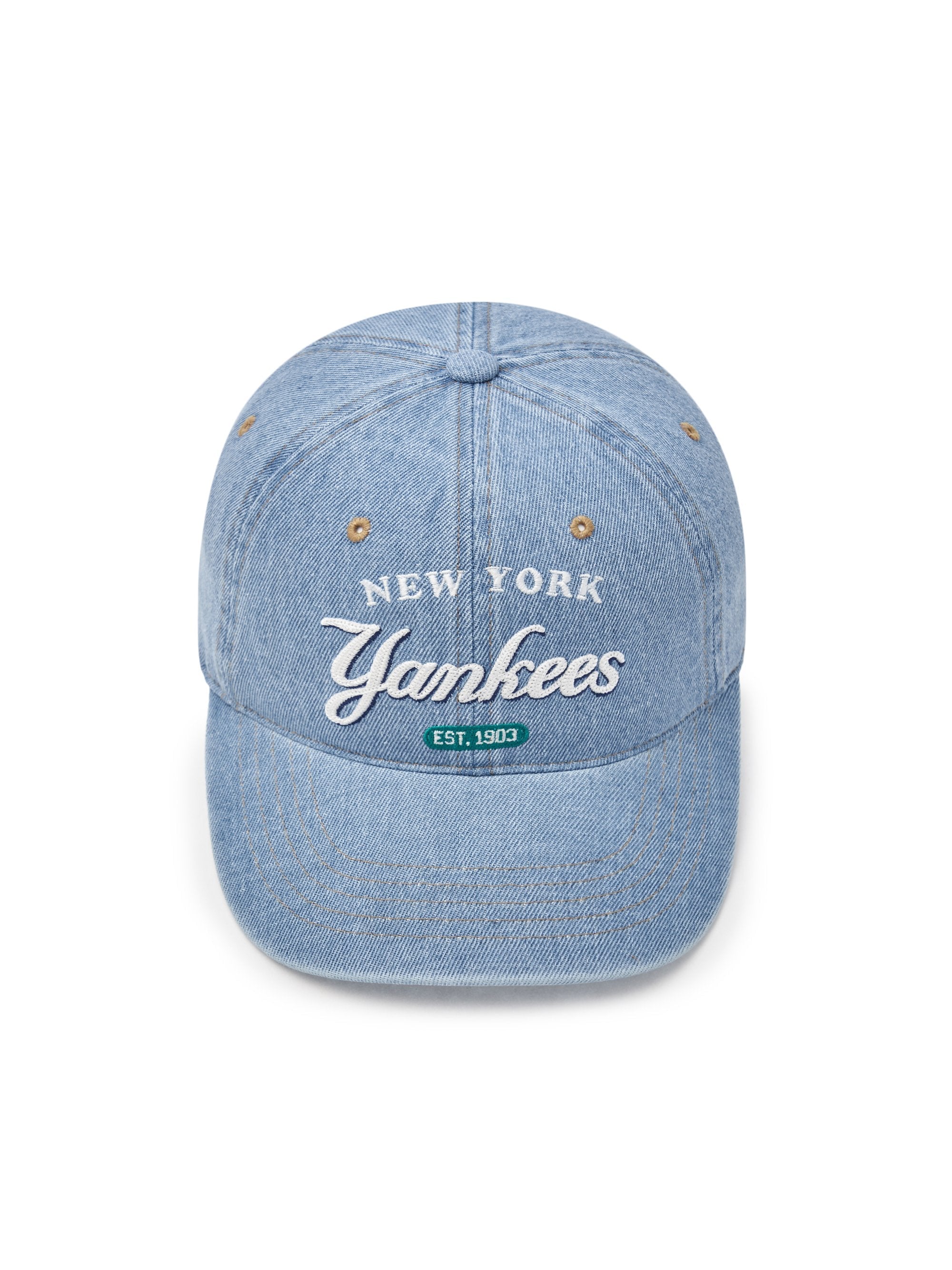 Color Denim Unstructured Ball Cap
