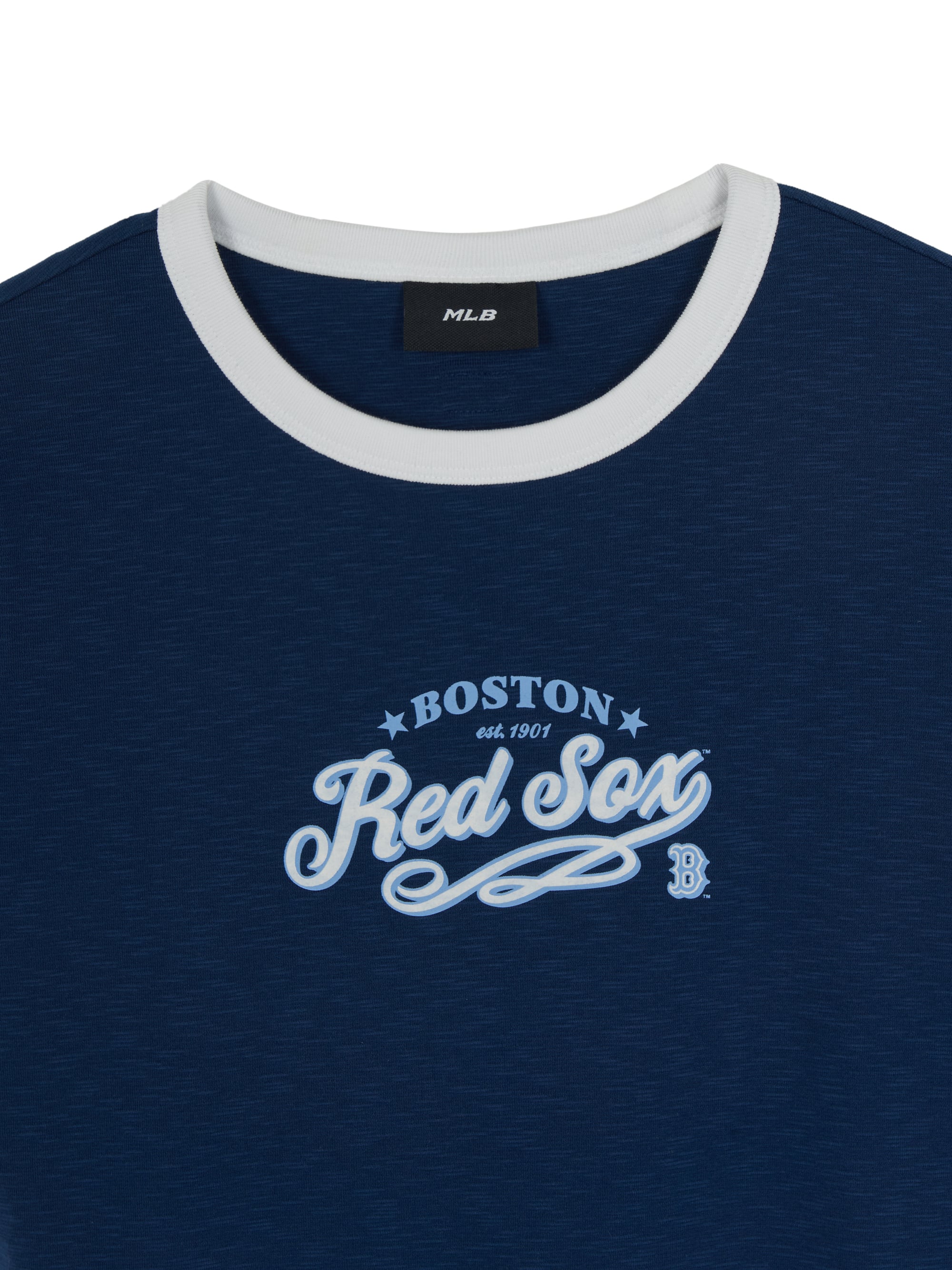 Women's Varsity Lettering Slim Slub Ringer T-Shirts