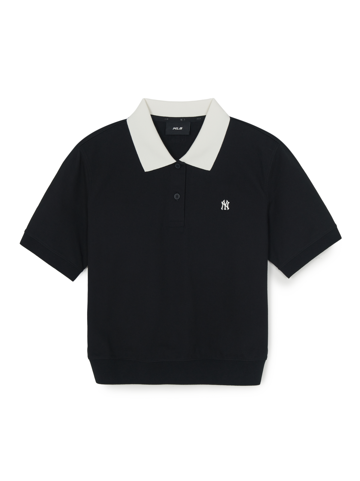 Women's Basic Crop Polo T-Shirts