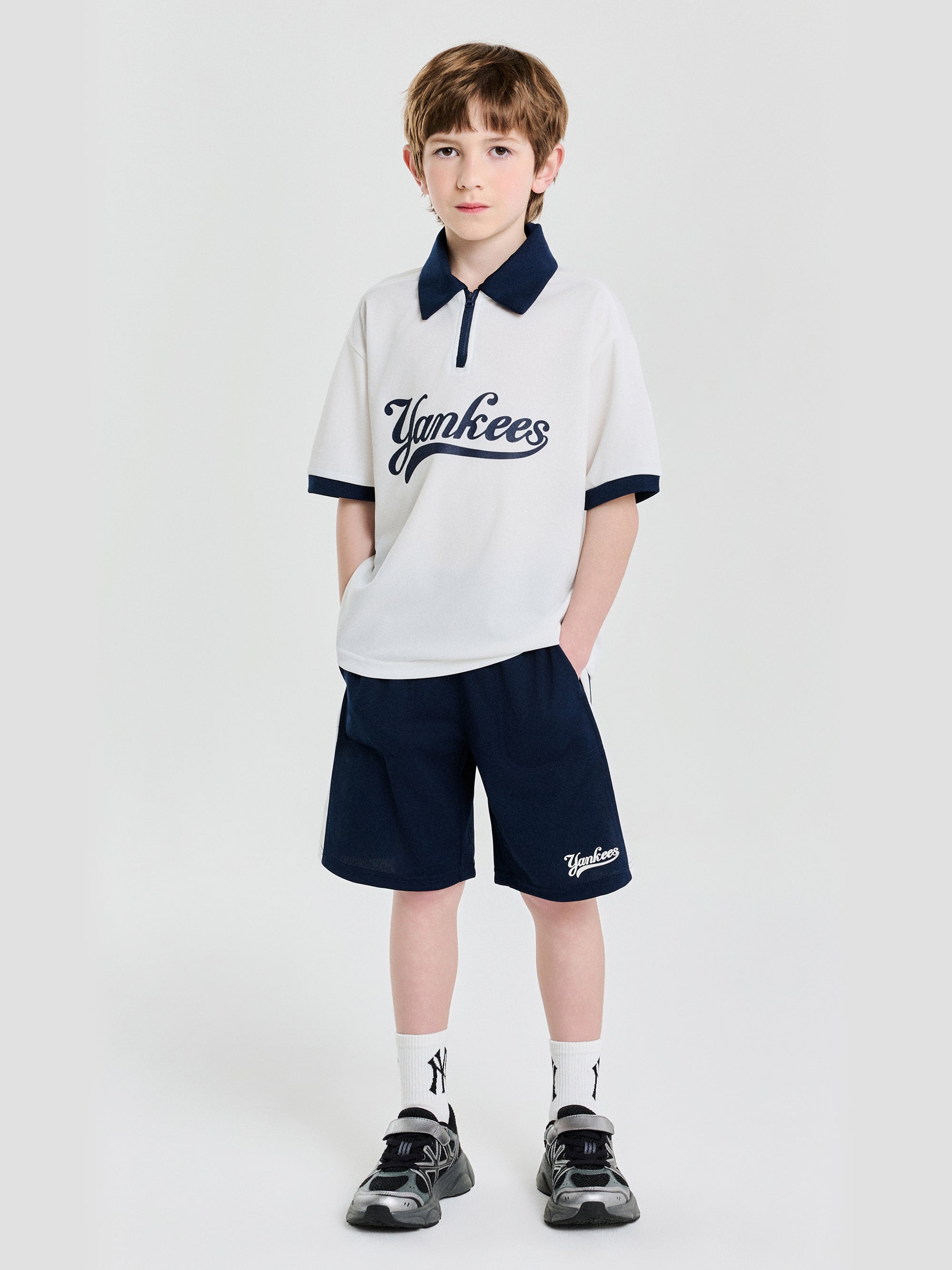 cool Field Varsity Mesh Pique T-shirt Set