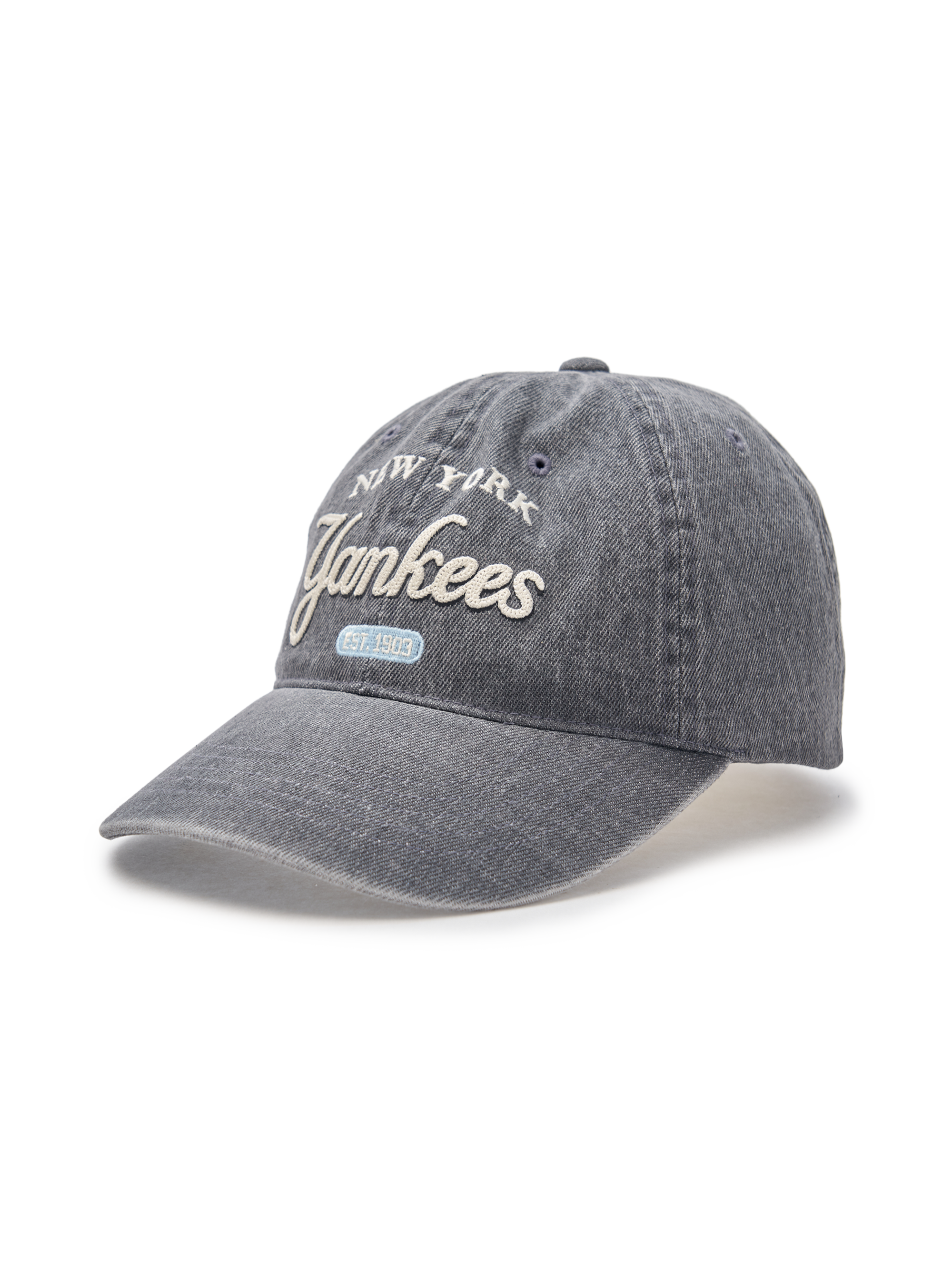 Color Denim Unstructured Ball Cap