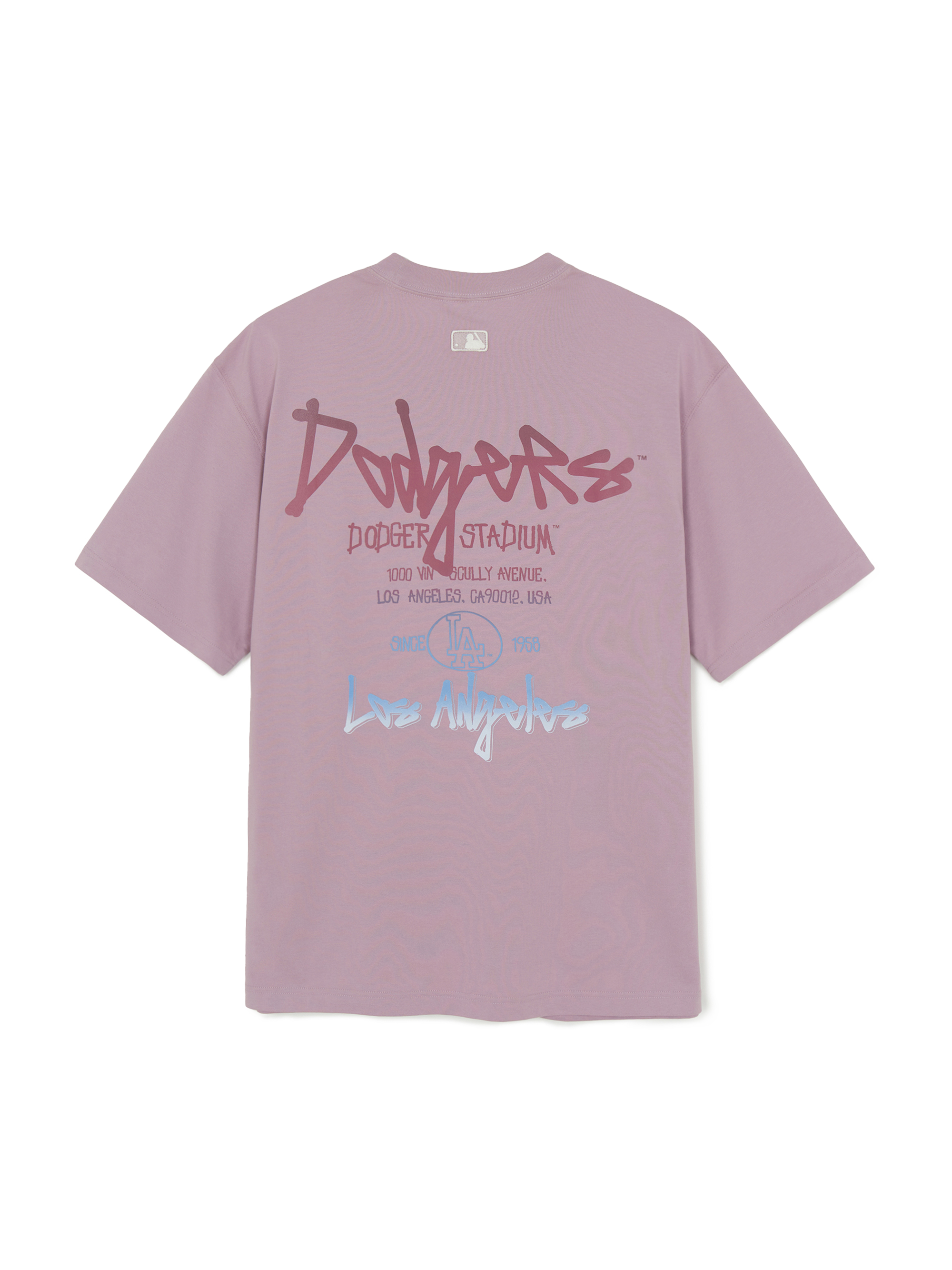 Basic Street Color Lettering Over Fit T-shirt