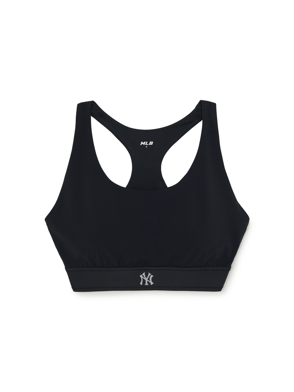 Women's Basic Band Logo Point Crop Top