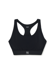 Women's Basic Band Logo Point Crop Top