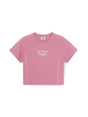 Women's Sportive Track Crop T-Shirts