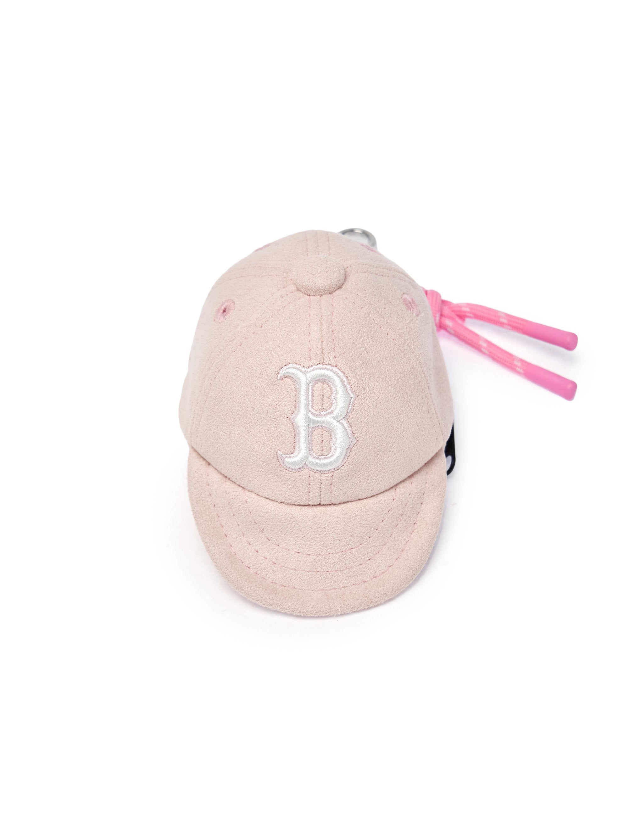 Basic Suede Ballcap Pouch Keyring