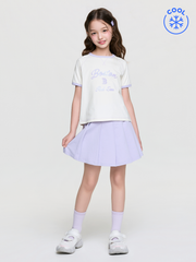 Sportive Athleisure Linger T-shirt Set (Girl's)