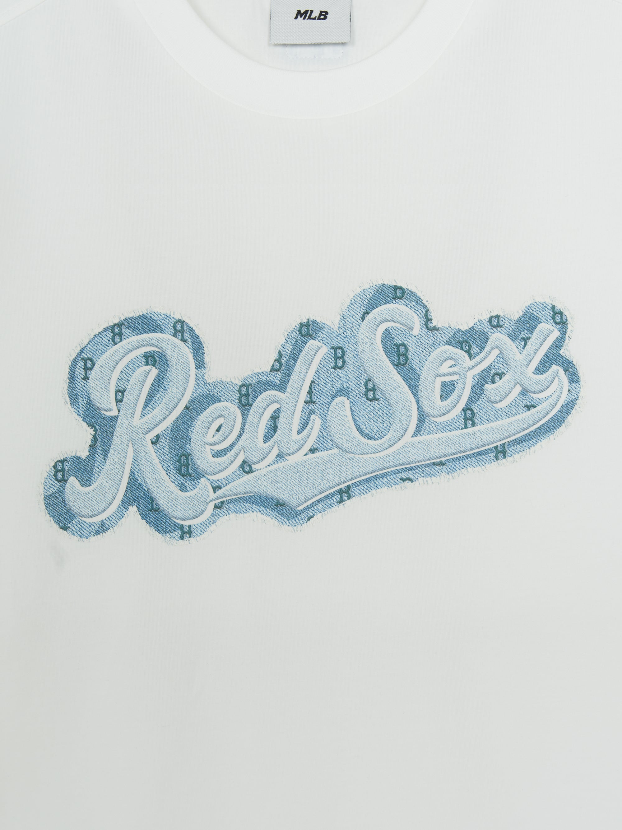 STREET MONOGRAM DENIM CURSIVE T-shirt