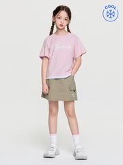 OUTDOOR BASIC SKORT T-SHIRT SET(GIRL'S)