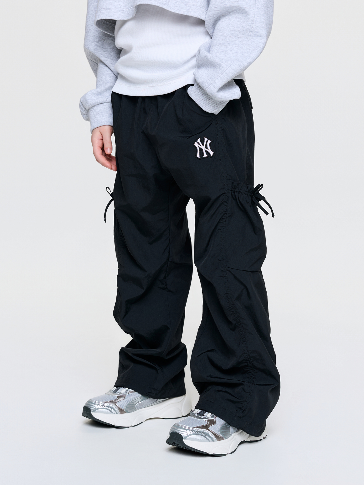 Street Girl's Ribbon Cargo Woven Pants