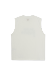 Sportive Mesh Graphic Sleeveless T-Shirts
